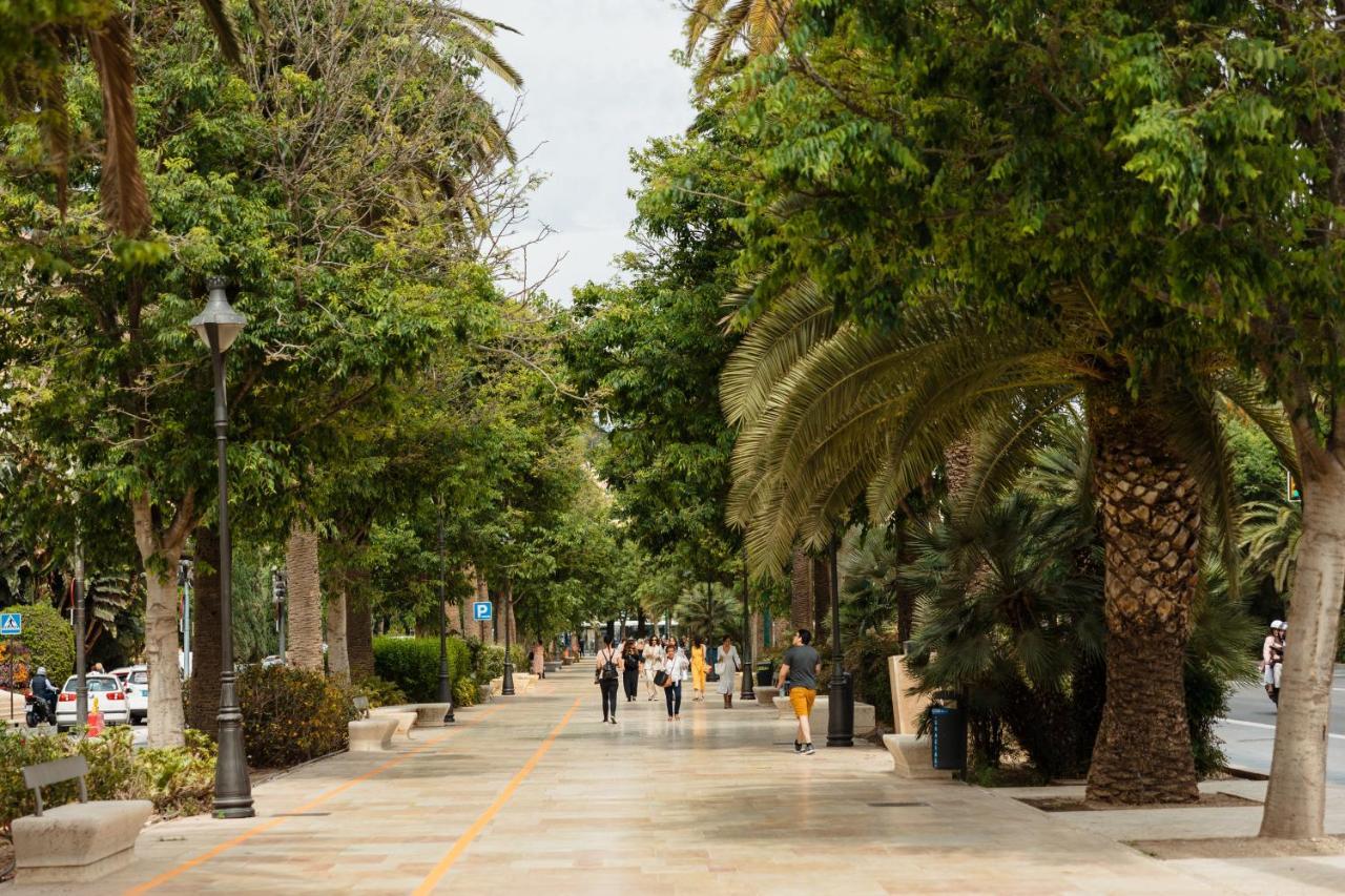 In The Historic Center Of Malaga, Very Close To The Beach And The Ave Train Station, With Private Parking ภายนอก รูปภาพ