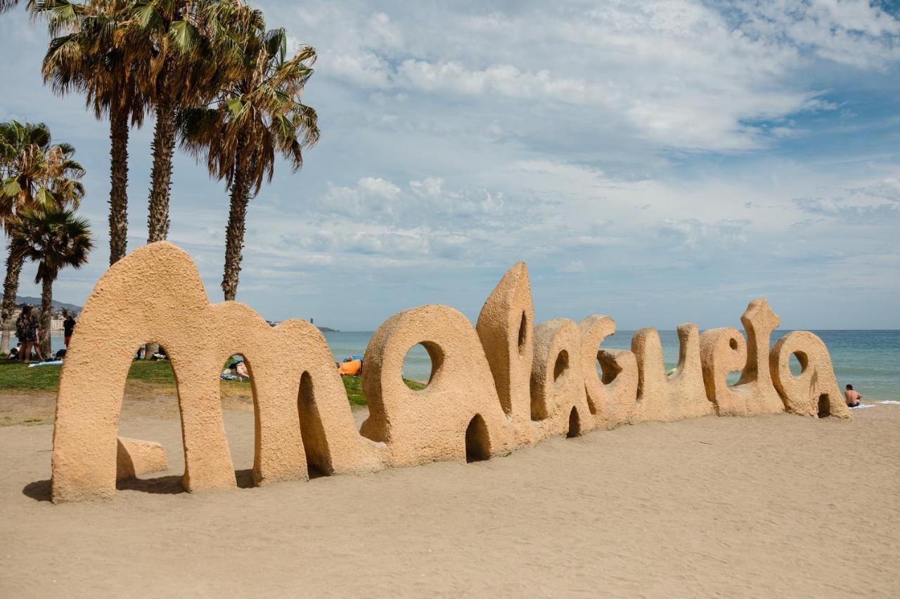 In The Historic Center Of Malaga, Very Close To The Beach And The Ave Train Station, With Private Parking ภายนอก รูปภาพ